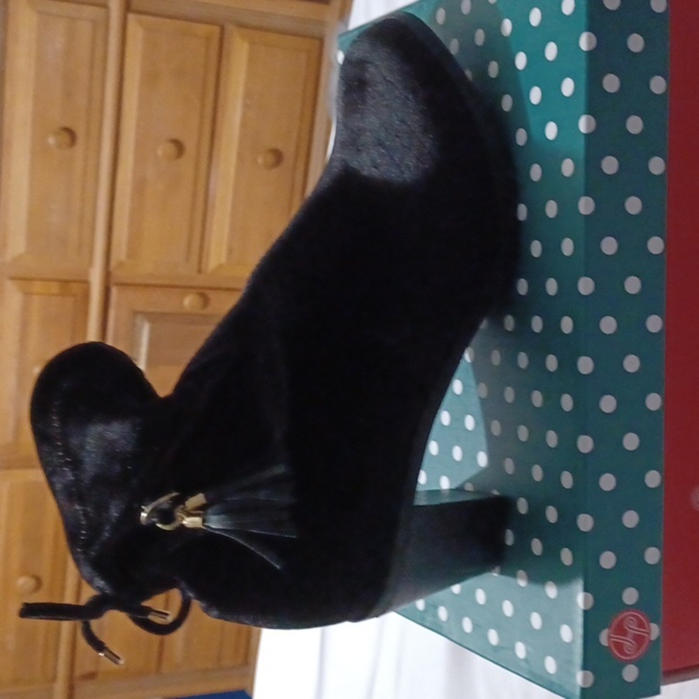 Lindsey Phillips black booties